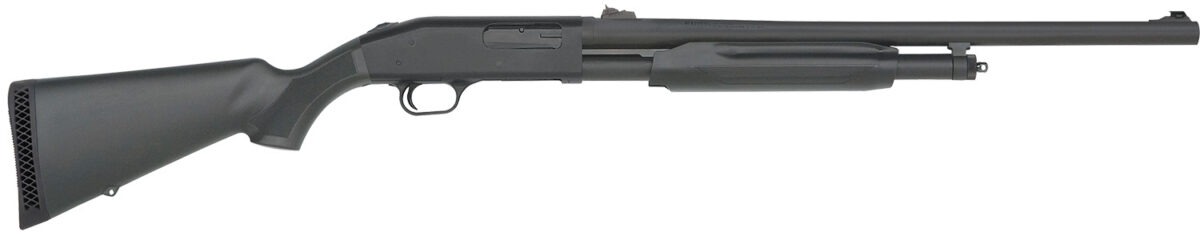 Mossberg 56424 500 Slugster 12 Gauge Pump 3" 5+1 24" Matte Blued Steel Barrel, Matte Blued Receiver, Fixed Synthetic Stock 1 170052