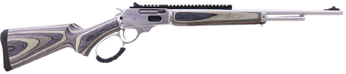 Rossi 950444189LW R95 444 Marlin 5+1 18" Matte Stainless Threaded Barrel, Stainless Polished Stainless Steel Receiver, Fixed Laminate Stock 1 170097