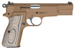 Springfield Armory HP920 SA-35 9mm Luger 15+1 4.70" Stainless Steel Barrel, Coyote Brown Cerakote Steel Serrated Slide, Coyote Brown Cerakote Steel Frame w/Beavertail, G10 Grip 2 182415