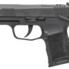 Sig Sauer 3659BXR3PMSSLCA P365 *CA Compliant 9mm Luger 10+1 3.10" Black Nitron Stainless Steel Optic Ready/Serrated Slide, Black Polymer Frame w/Accessory Rail, Black Polymer Grip 2 186049