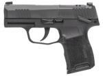 Sig Sauer 3659BXR3PMSSLCA P365 *CA Compliant 9mm Luger 10+1 3.10" Black Nitron Stainless Steel Optic Ready/Serrated Slide, Black Polymer Frame w/Accessory Rail, Black Polymer Grip 2 186049