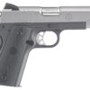 Ruger 6722 SR1911 Commander-Style 9mm Luger 9+1 4.25" Stainless Steel Barrel, Low-Glare Stainless Serrated Steel Slide, Tungsten Gray Cerakote Aluminum Frame w/Beavertail, Black Rubber Grip 2 20252