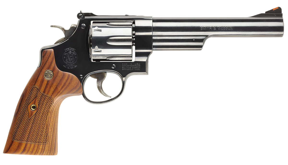Smith & Wesson 150145 Model 29 Classic N-Frame Frame 44 S&W Spl/44 Rem Mag 6 Shot 6.50" Blued Carbon Steel Barrel, Cylinder & Frame, Wood Grip, Exposed Hammer 1 41348