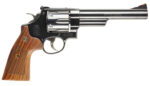 Smith & Wesson 150145 Model 29 Classic N-Frame Frame 44 S&W Spl/44 Rem Mag 6 Shot 6.50" Blued Carbon Steel Barrel, Cylinder & Frame, Wood Grip, Exposed Hammer 2 41348