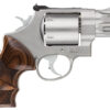 Smith & Wesson 170135 Performance Center Model 629 44 Rem Mag, 44 S&W Spl 6rd 2.63" Stainless Steel Barrel & Cylinder Matte Silver Stainless Steel Frame with Wood Grip 2 61693