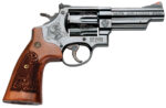 Smith & Wesson 150783 Model 29 44 Rem Mag or 44 S&W Spl Machine Engraved Blued Carbon Steel 4" Barrel, 6rd Cylinder & N-Frame, Wood Engraved Grip 2 61818