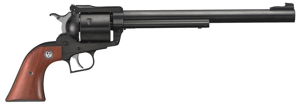 Ruger 0807 Super Blackhawk Large Frame 44 Rem Mag/44 Special 6rd 10.50" Blued Alloy Steel Barrel, Cylinder & Frame, Hardwood Grip, Transfer Bar Safety, Exposed Hammer 1 70180