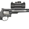 Smith & Wesson 170318 Performance Center 629 Hunter 44 Rem Mag 6rd 7.50" Stainless Steel Black Stainless Steel Black Polymer Grip 2 72005