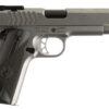 Ruger 6759 SR1911 Target 9mm Luger 9+1 5" Black Steel Barrel, Low-Glare Stainless Steel Serrated Slide, Low-Glare Stainless Steel Frame w/Beavertail, Deluxe Checkered G10 Grip, Right Hand 2 100065