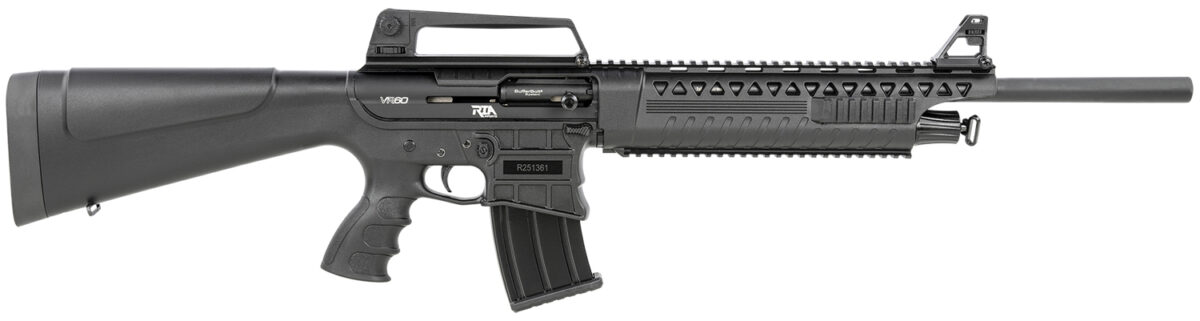 Rock Island 601BC VR60 12 Gauge 3" 20" 5+1 Black Anodized Rec Black Synthetic Stock Right Hand 1 135473