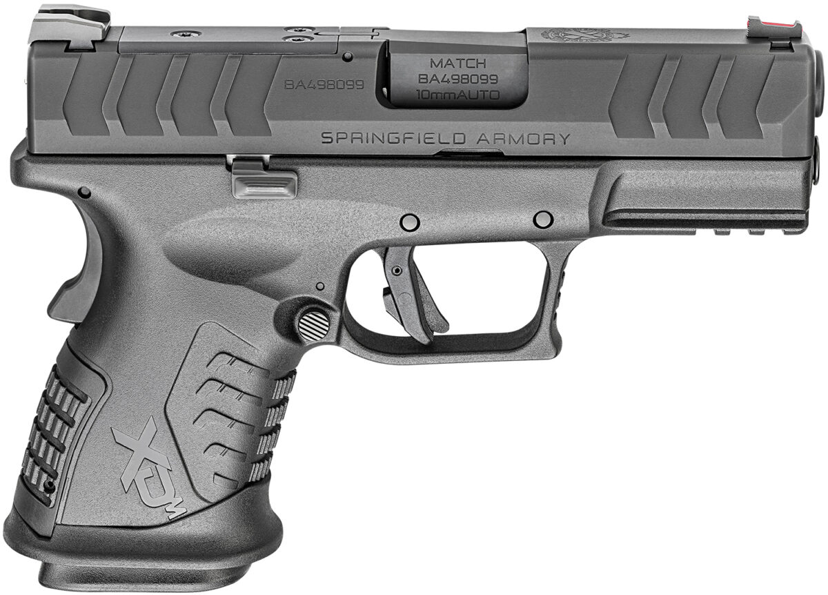 Springfield Armory XDME93810CBHCOSP XD-M Elite Compact OSP 10mm Auto 3.80" 11+1 Black Melonite Steel Slide/Barrel with Optic Cut Black Interchangeable Backstrap Grip Includes 2 Mags 1 140367
