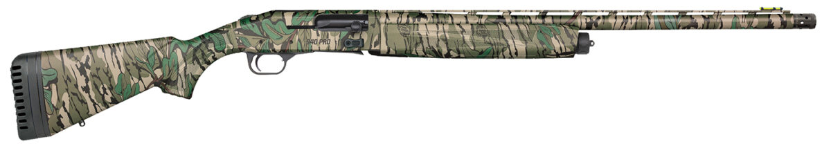 Mossberg 85156 940 Pro Turkey 12 Gauge with 24" Barrel, 3" Chamber, 4+1 Capacity, Overall Mossy Oak Greenleaf Finish & Synthetic Stock Right Hand (Full Size) 1 142619