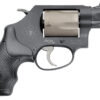 Smith & Wesson 163064 Model 360 Personal Defense 357 Mag or 38 S&W Spl +P 1.88" Black Stainless Steel Barrel, 5rd Titanium Cylinder, Black Scandium Alloy J-Frame, HiViz Fiber Optic Orange Front Sight 2 26289