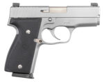 Kahr Arms K9093NA K 9mm Luger Caliber with 3.50" Barrel, 7+1 Capacity, Overall Matte Stainless Steel Finish, Serrated Slide, Textured Wraparound Black Polymer Grip & TruGlo Night Sights 2 27371