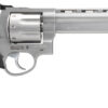 Taurus 2-608069 608 Large 357 Mag/38 Special +P 8 Shot 6.50" Matte Stainless Steel Ported Barrel, Cylinder & Frame, Black Finger Grooved Rubber Grip, Transfer Bar Safety, Exposed Hammer 2 31593