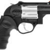Taurus 2605029PLY 605 Poly Protector 38 Special +P or 357 Mag 5 Shot 2" Black Finish Barrel, Matte Stainless Finish Cylinder, Black Finish Polymer Frame & Black Ridged Rubber Grip 2 75411