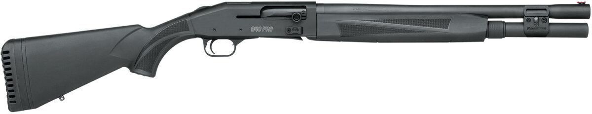 Mossberg 85152 940 Pro Tactical 12 Gauge Semi-Auto 3" 7+1 18.50" Cylinder Bore, Black, Optic Cut Rec, Synthetic Furniture with QD Sling Mounts, Adj. Shim Stock, Fiber Optic Sight 1 145571