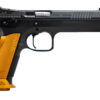 CZ-USA 91265 TS2 40 S&W 17+1 5.20" Black Bull Barrel, Black Slide, Black Polycoat Frame, Orange Checkered Aluminum Grip 2 162003