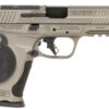 Smith & Wesson 14161 M&P M2.0 Full Size Frame 9mm Luger 10+1 4.63" Black Steel Barrel, Gray Optic Cut/Serrated Steel Slide, Gray Aluminum Frame w/Picatinny Rail, Black Polymer Grip 2 165779