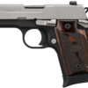 Sig Sauer 9389TXR3AMBI P938 Micro-Compact Frame 9mm Luger 6+1/7+1 3" Black Steel Barrel, Bead Blast Serrated Stainless Steel Slide, Black Anodized Aluminum Frame w/Beavertail, Rosewood Hogue Grip 2 171350