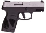 Taurus 1-G2S939 G2S Compact Frame 9mm Luger 7+1 3.26" Matte Stainless Steel Barrel, Matte Stainless Steel Serrated Slide, Black Polymer Frame w/Accessory Rail, Black Polymer Grip 2 182561