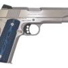 Colt Mfg O1073CCP Competition 38 Super 9+1 5" National Match Barrel, Stainless Steel Serrated Slide, Stainless Steel Frame w/Beavertail, Competition Blue G10 Grip 2 186360