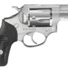 Ruger 5737 SP101 38 Special +P 5rd 2.25" Satin Stainless Steel Barrel, Cylinder & Frame, Black Rubber Grip, Transfer Bar Safety, Exposed Hammer 2 70236
