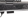 Bergara Rifles BMR002 BMR Carbon Fiber Full Size 22 LR 5+1/10+1 18" Matte Blued Carbon Fiber/Steel Threaded Barrel & Drilled & Tapped Steel Receiver, Fixed Black/Gray Speckled Synthetic Stock 2 133581