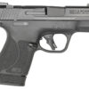 Smith & Wesson 13536 M&P Shield Plus Micro-Compact Frame 9mm Luger 13+1, 3.10" Black Armornite Steel Barrel & Optic Cut/Serrated Stainless Steel Slide, Matte Black Polymer Frame, Thumb Safety 2 140390