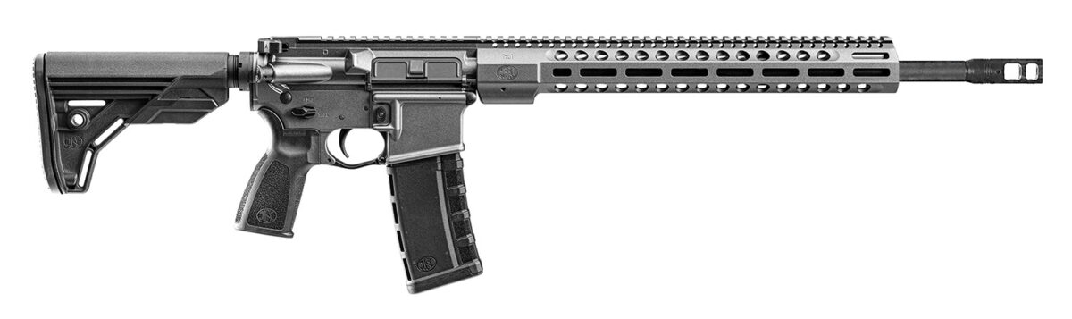 FN 36100683 FN 15 DMR3 5.56x45mm NATO 18" Barrel 30+1, Tungsten Gray Receiver, Black OEM Stock & Grip, Optics Ready 1 147422