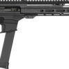 CMMG 99A806DAB Dissent MKGS 9mm Luger 33+1 10.50", Black, Picatinny Brace Adapter, 5.50" M-LOK Handguard, Left Side Charging Handle, Zeroed Linear Comp, Zeroed Drop-In Single Stage Trigger 2 153770