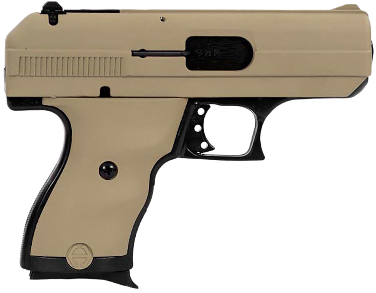 Hi-Point 916FDE C9 9mm Luger 8+1 3.50" Black Stainless Steel Barrel, Flat Dark Earth Steel Serrated Slide & Polymer Frame, Flat Dark Earth Plastic Grip, Right Hand 1 171116