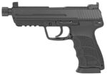 HK 81001118 HK45 V7 LEM .45 ACP DAO 10+1 4.46" Black Threaded Barrel, Black Cerakote Serrated Steel Slide, Black Polymer Frame w/Picatinny Rail, Ambidextrous 2 172732