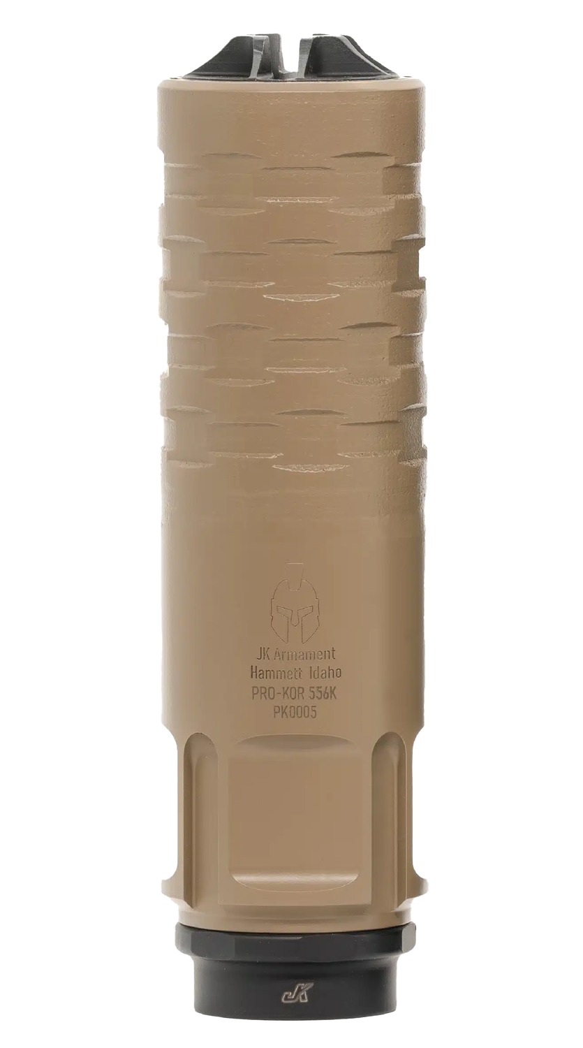 Jk Armament JK172PROKOR556KFDE PRO-KOR 5.56mm FDE Stainless Steel 1/2"x28 1 189101