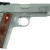 Springfield Armory PI9134LCA 1911 Loaded Target *CA Complaint 9mm Luger 9+1, 5" Stainless Match Grade Barrel, Serrated Slide & Frame w/Beavertail, Crossed Cannon Cocobolo Grip 2 24318