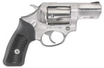 Ruger 5783 SP101 9mm Luger 2.25" Barrel 5rd Triple-Locking Cylinder, Satin Stainless Steel, Cushioned Rubber With Synthetic Insert Grip, Transfer Bar Safety 2 44975