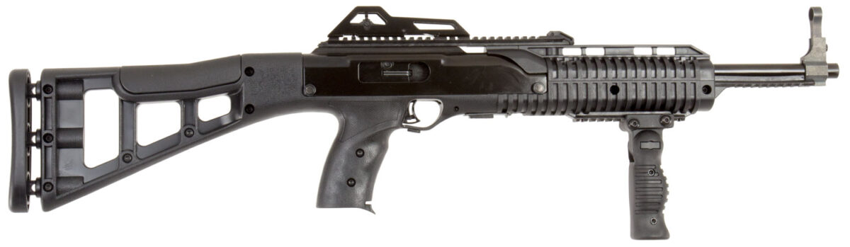 Hi-Point 3895TSFGT1 3895TS Carbine 380 ACP 10+1 16.50" Threaded Barrel, Black Metal Finish, Black All Weather Skeletonized Stock, Black Polymer Grip 1 5143