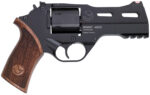 Chiappa Firearms CF340244 Rhino 40SAR 357 Mag 6 Shot 4" Black Anodized Steel Barrel, Blued Steel Cylinder, Black Anodized Aluminum Frame & Barrel Shroud, Picatinny Accessory Rail, Walnut Grip 2 5650