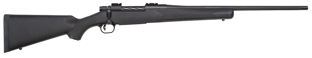 Mossberg 27877 Patriot Full Size 25-06 Rem 5+1 22" Matte Blued Fluted Barrel, Drilled & Tapped Matte Blued Stainless Steel Receiver, Walnut Fixed Stock, Right Hand 1 97068