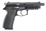 Bersa TPR9MX TPRX Full Size Frame 9mm Luger 17+1, 4.25" Black Steel Threaded Barrel, Matte Black Serrated Steel Slide & Aluminum Frame w/Picatinny Rail, Ambidextrous 2 139442