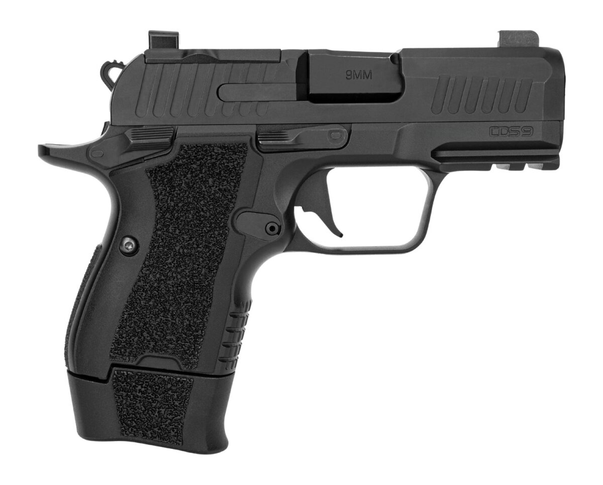 Kimber Mfg, Inc 3600006 CDS9 9mm Luger 15+1 Stainless Steel Optic Ready/Serrated Slide, Aluminum Frame w/Beavertail & Picatinny Rail, RMSc Footprint, Ambidextrous 1 190469