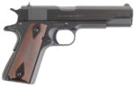 Colt Mfg O1970A1CS Government Series 70 45 ACP 7+1 5" Black National Match Barrel, Blued Carbon Steel Serrated Slide, Blued Carbon Steel Frame w/Beavertail, Rosewood Grip, Ambidextrous 2 36102