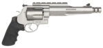 Smith & Wesson 170299 Model 500 Performance Center 500 S&W Mag Stainless Steel 7.50" Barrel With Muzzle Brake & 5rd Cylinder, Matte Stainless Steel X-Frame, Chromed Hammer & Trigger With Stop 2 43751