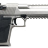 Magnum Research DE429SRMB Desert Eagle Mark XIX 429 DE 6" with Muzzle Brake 7+1 Matte Stainless Steel Frame 7 Slide Black Rubber Grip 2 108280