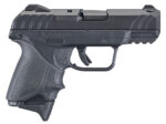 Ruger 3829 Security-9 Compact 9mm Luger 3.42" Barrel 10+1, Black Nylon Grip Frame With Picatinny Acc. Rail, Black Oxide Steel Slide, Hogue Beavertail HandALL Grip Sleeve, Manual Safety 2 116284