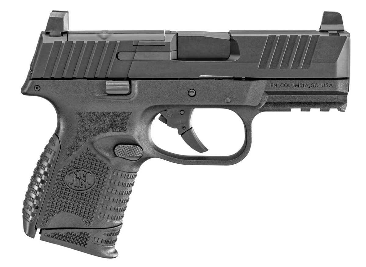 FN 66100571 509C MRD 9mm Luger 15+1/12+1, 3.70" Black Recessed Target Crown Steel Barrel, Black PVD Optic Ready/Serrated Steel Slide & Polymer Frame w/Picatinny Rail, Ambidextrous 1 118445 1