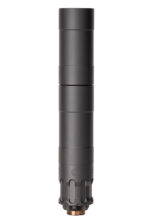 RUGGED SUPPRESSOR OBS0009 Obsidian9 9mm Luger 1.37" Black Cerakote 17-4 Stainless Steel 1/2"-28 tpi 2 118901