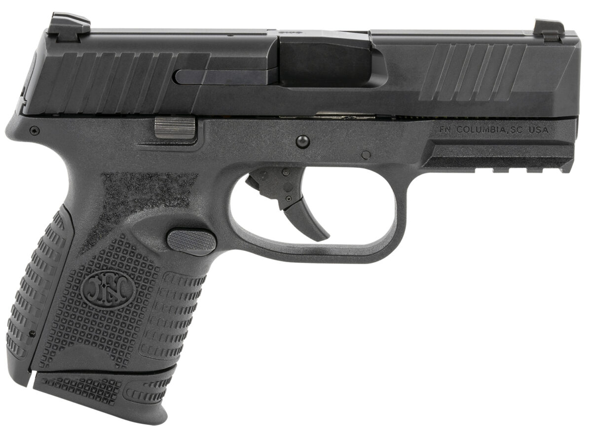 FN 66100816 509C Steel Frame 9mm Luger 10+1, 3.70" Black Steel Barrel, Matte Black Serrated Stainless Steel Slide & Polymer Frame w/Picatinny Rail, Black Interchangeable Backstrap Grip, Ambidextrous 1 133056