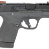 Smith & Wesson 13255 Performance Center M&P Shield Plus EDC 9mm Luger 3.10" Ported 10+1,13+1 Black Matte Black Armornite Stainless Steel Ported Slide Black Polymer Grip (Manual) FO Sights 2 134515