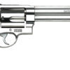 Smith & Wesson 163501 Model 500 X-Large 500 S&W Mag 5 Shot 8.38" Satin Compensated Barrel, Satin Cylinder, Satin Stainless Steel Frame, Black Finger Grooved Grip, Exposed Hammer 2 15071